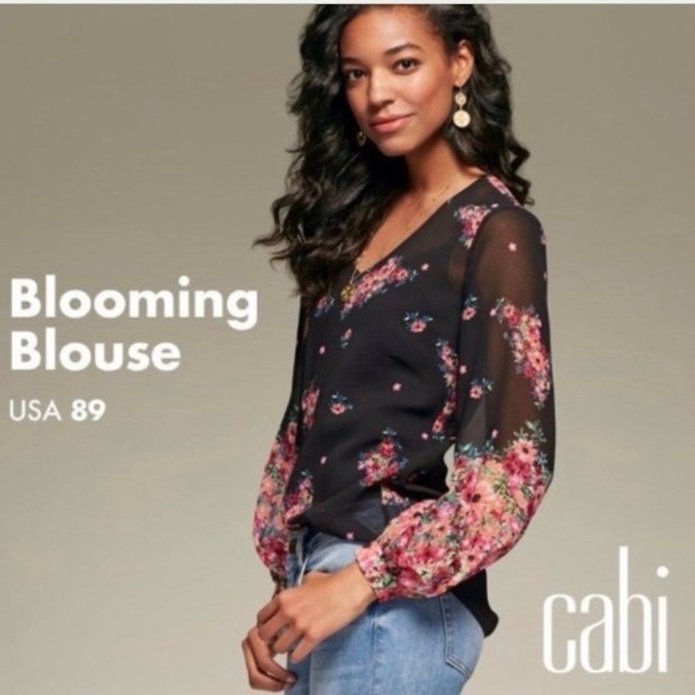 Cabi Blooming blouse